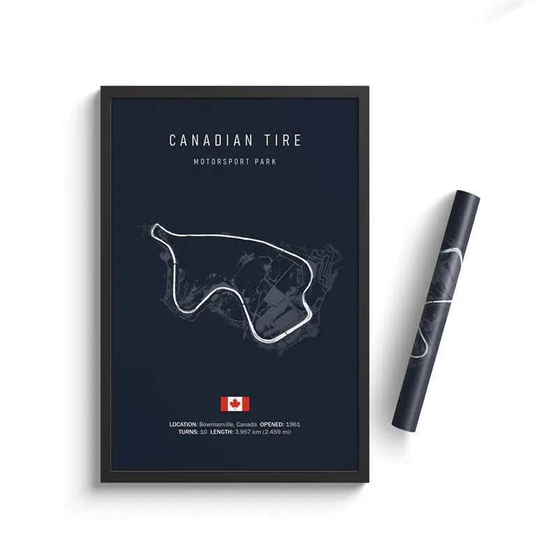 Toile Circuit Automobile