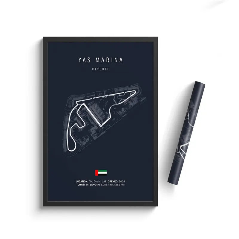 Toile Circuit Automobile