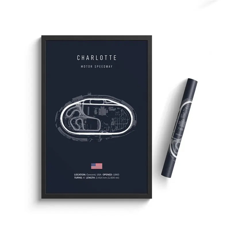 Toile Circuit Automobile