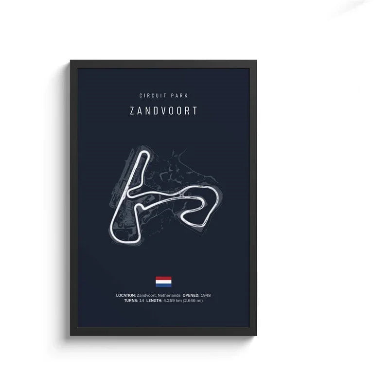 Toile Circuit Automobile