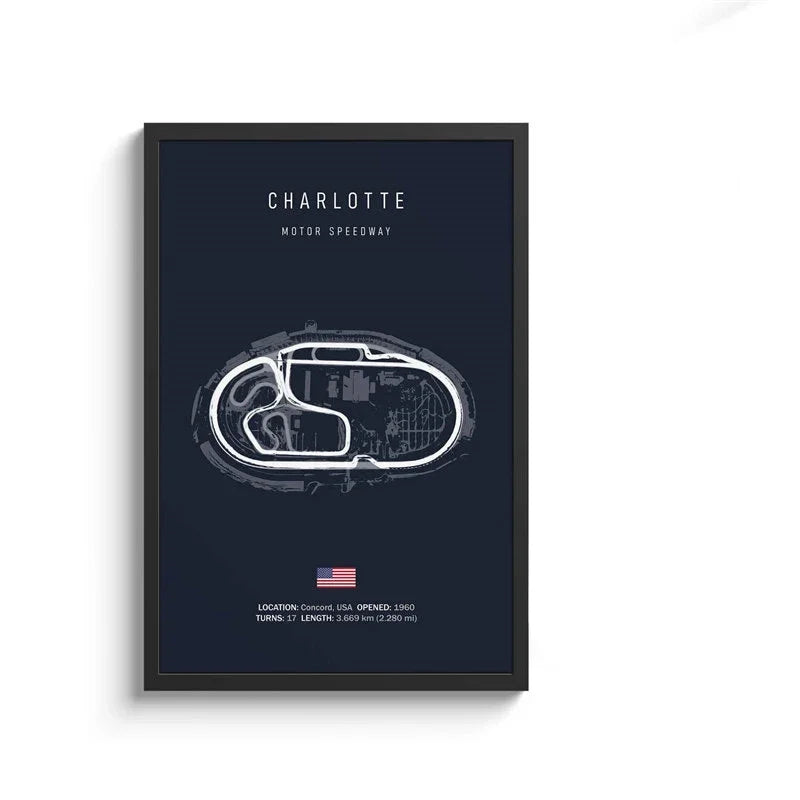 Toile Circuit Automobile