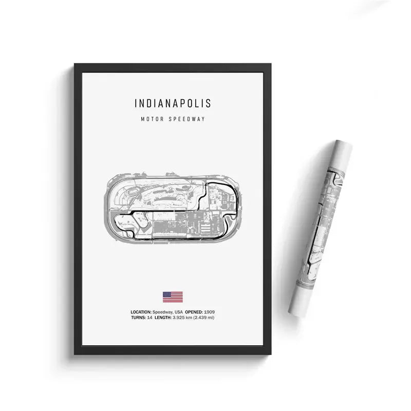 Toile Circuit Automobile