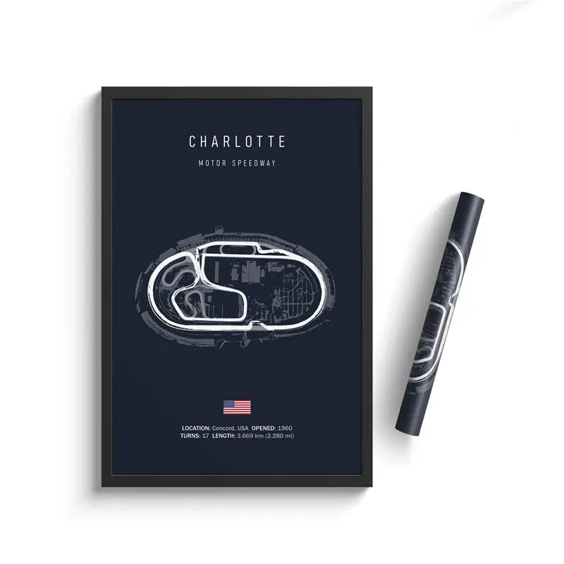 Toile Circuit Automobile