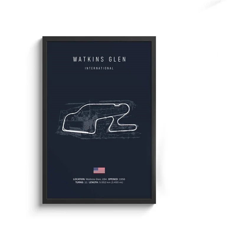Toile Circuit Automobile