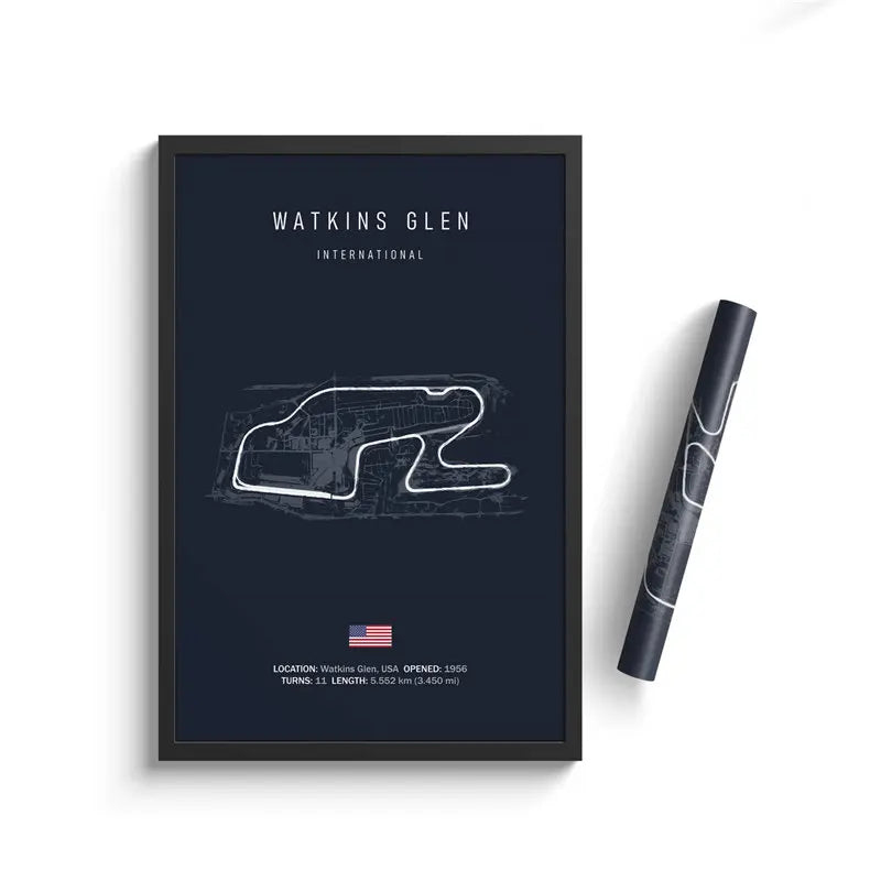 Toile Circuit Automobile