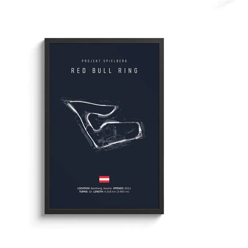 Toile Circuit Automobile