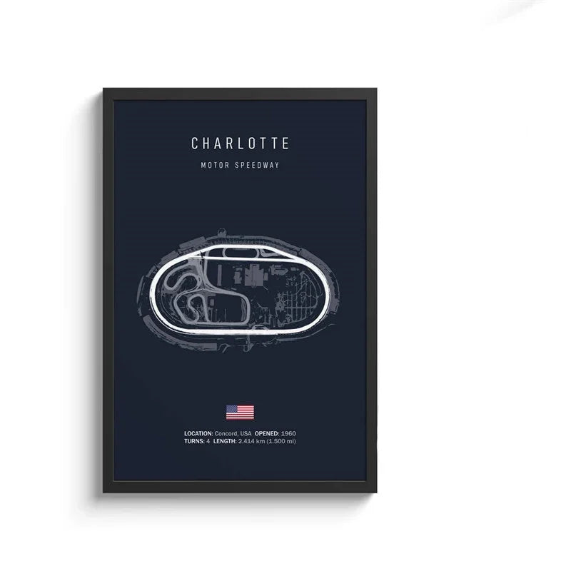 Toile Circuit Automobile